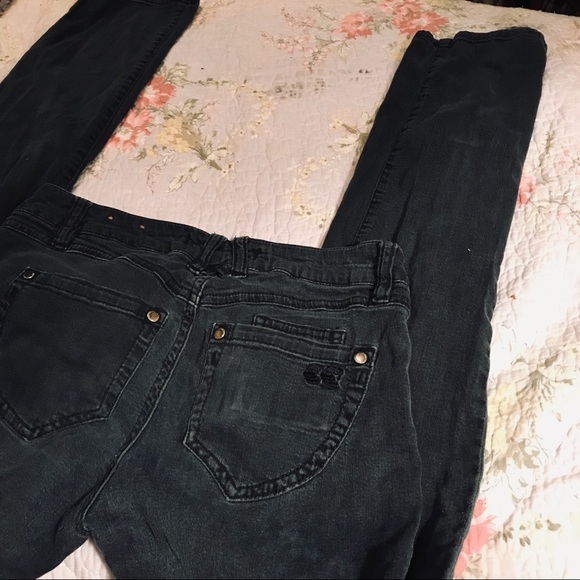 Black Skinny Rewind Jeans Sz.1 - Picture 5 of 6